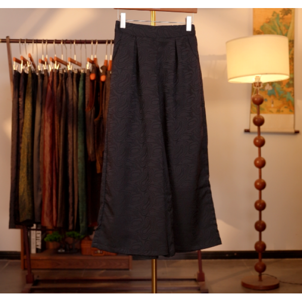 【云想陈先生-荷樵归暮】中式冬季双面穿外套5140