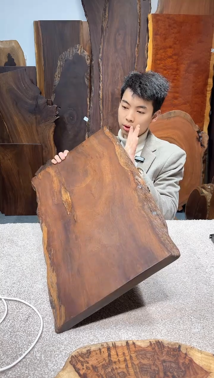 【闪购商品】风车木（黑檀木）尺寸80*40*2.3编号541