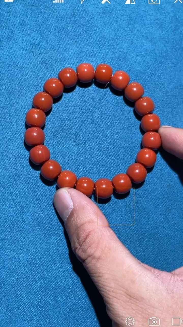 【闪购商品】定制南红玛瑙CC老型珠手串 确认收货加配饰