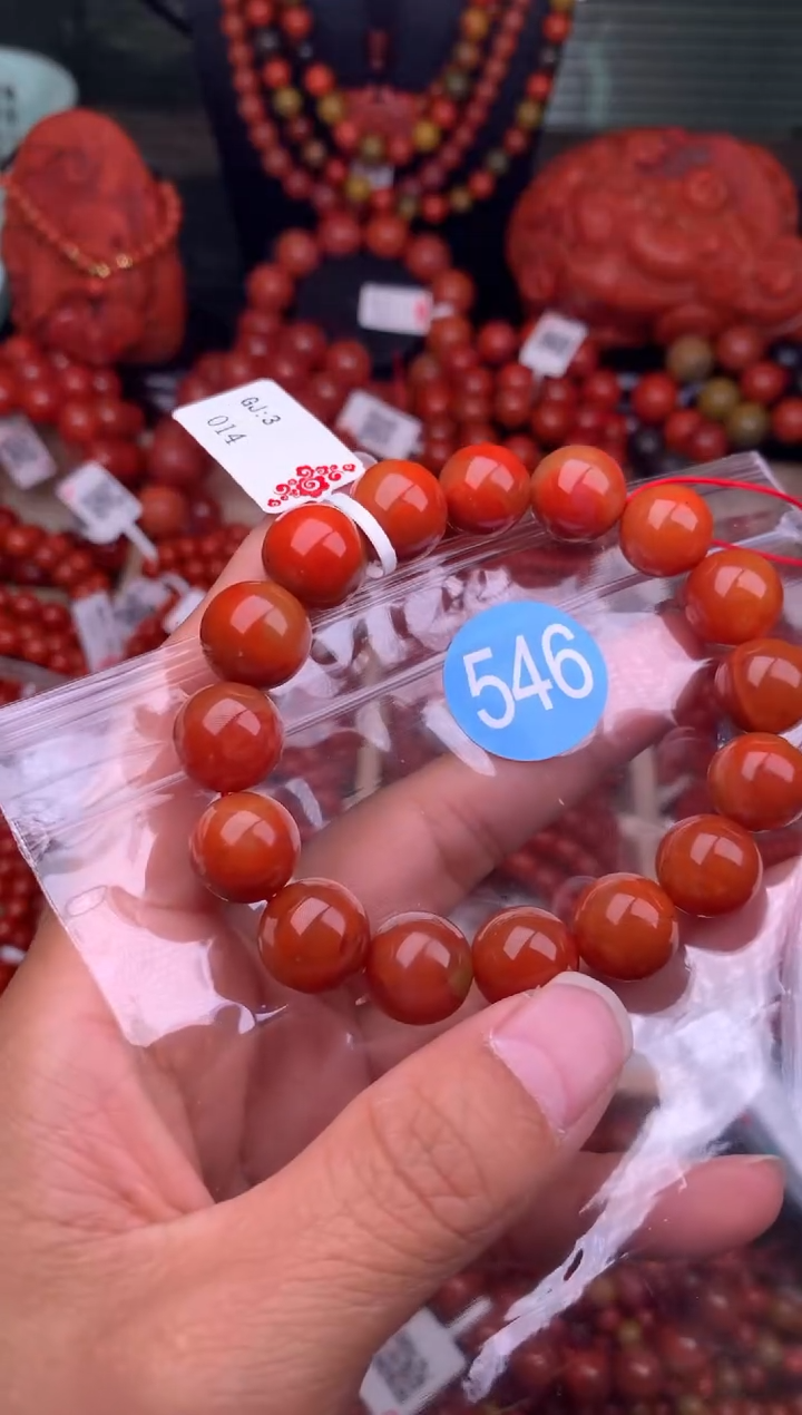 【闪购商品】南红玛瑙珠宝奇石未镶嵌546-12