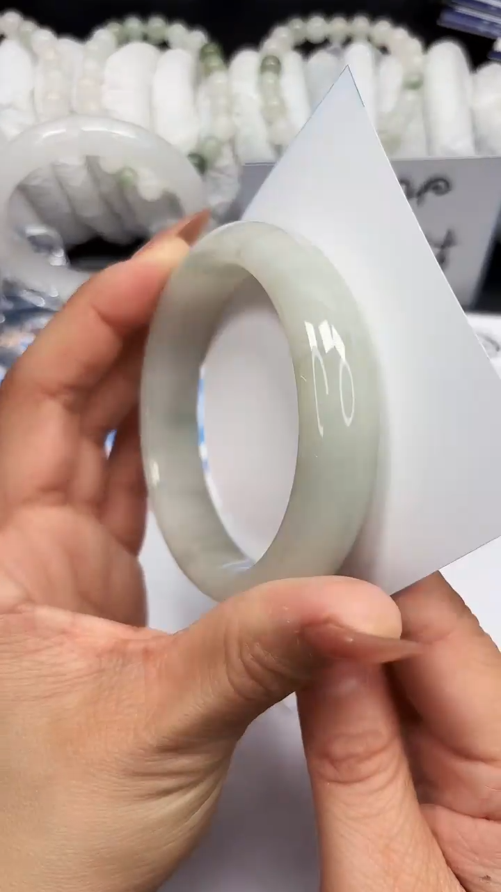 未镶嵌手镯石英质玉A73-61/62/63