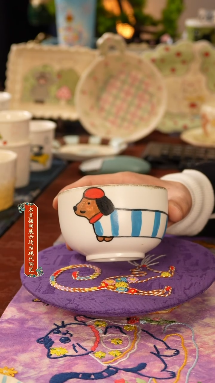 杯子巧*?杯子三生有泥景德镇文玩陶瓷