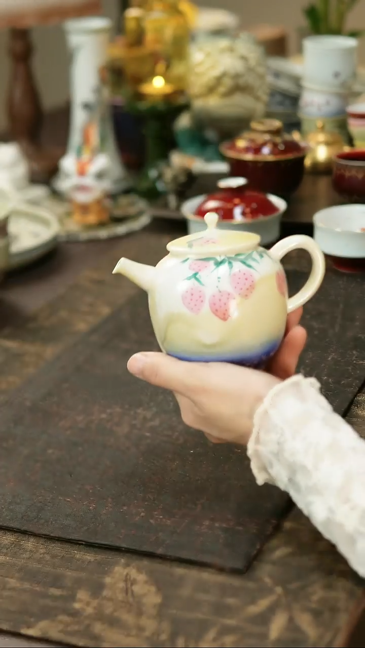 景德镇陶瓷杯碗柴烧多人