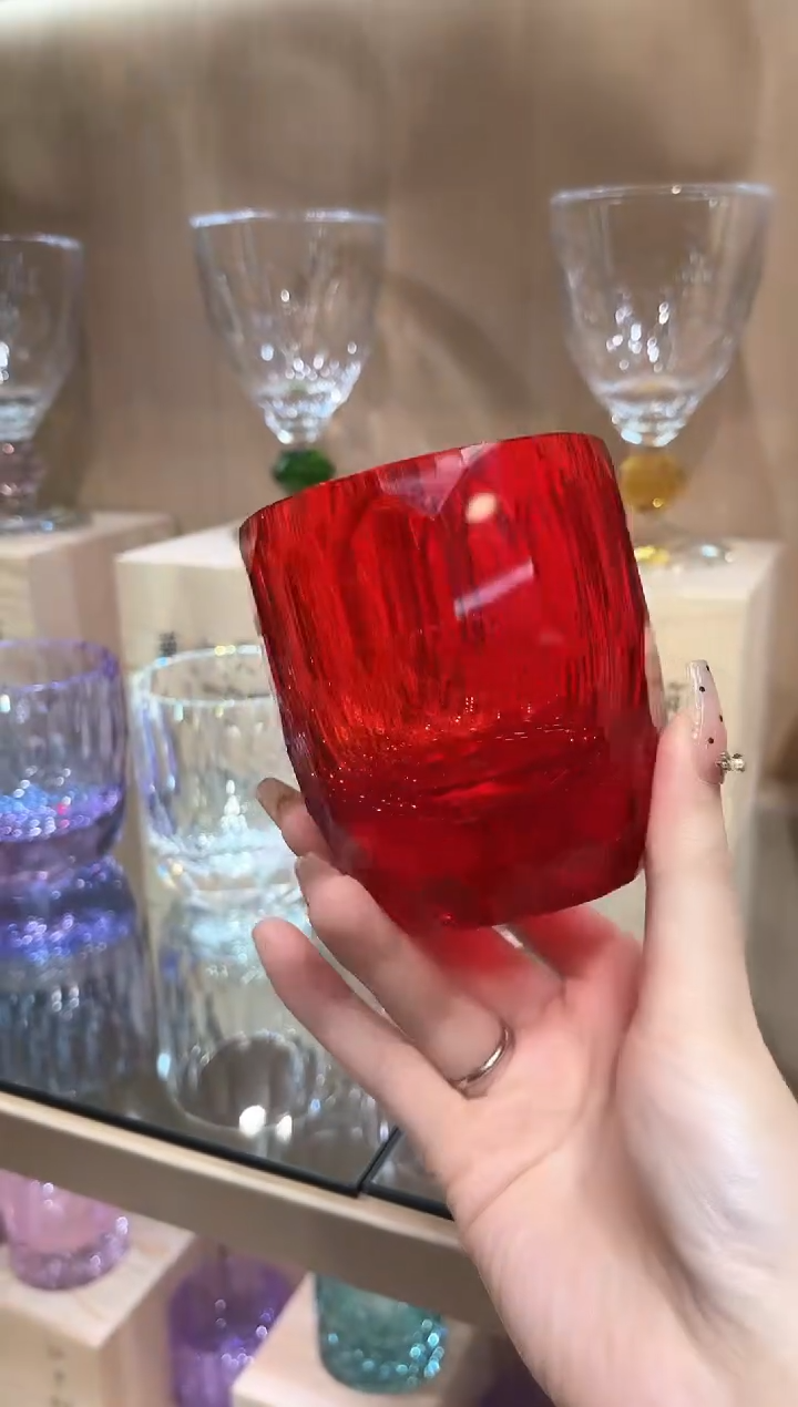 钻面杯 红色单只