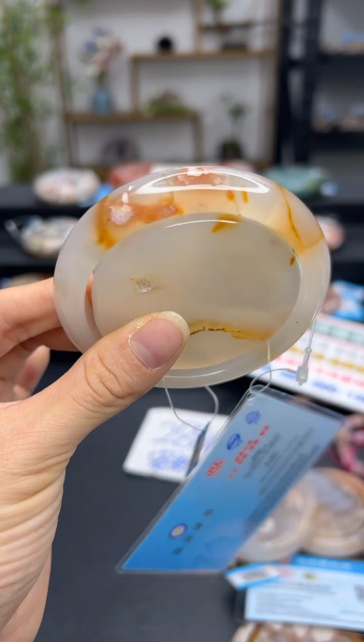 【闪购商品】石英质玉手镯未镶嵌A1372(59圈赠送镯心)