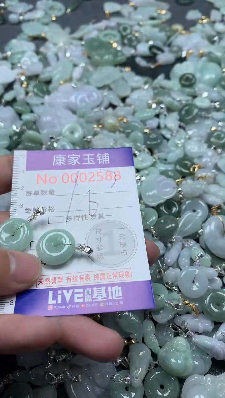 颈饰未镶嵌翡翠2588