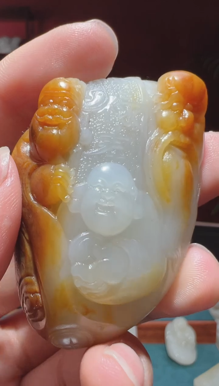 【闪购商品】和田玉吊坠(不含链)未镶嵌1