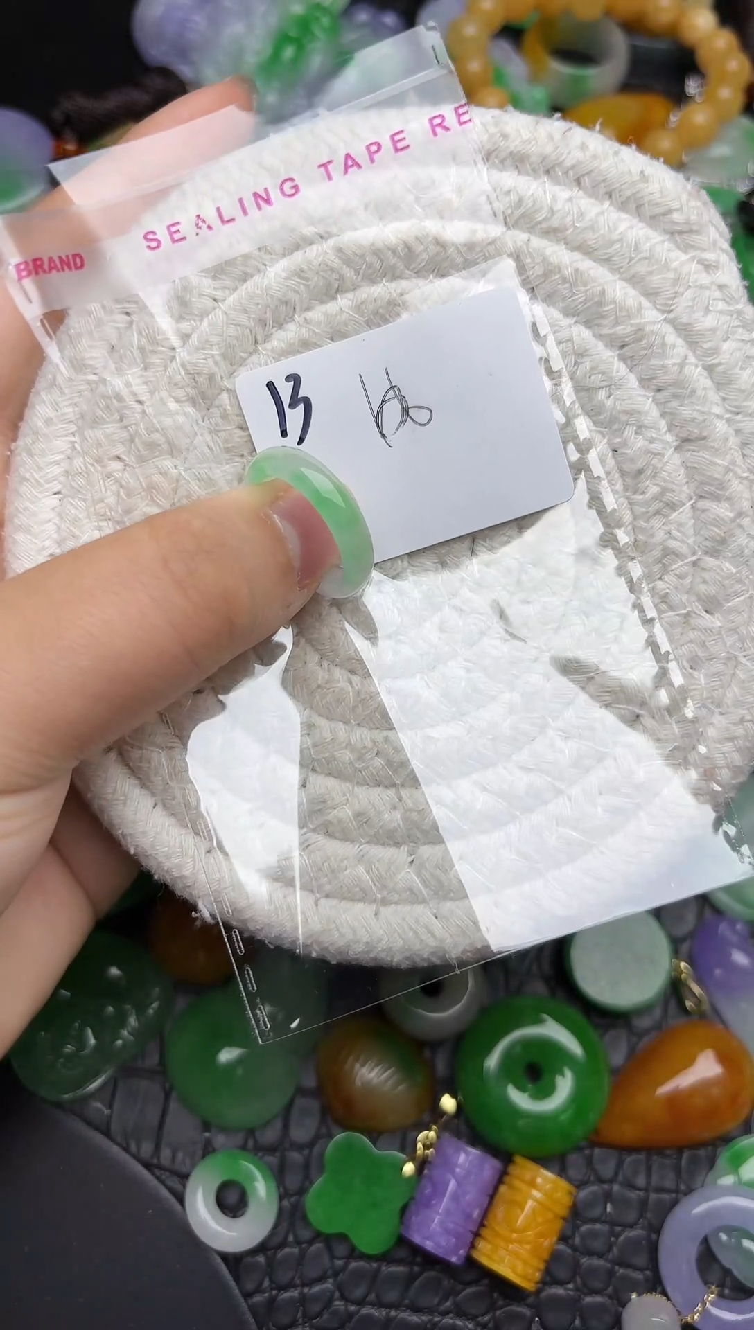 颈饰未镶嵌翡翠缅甸翡翠吊坠