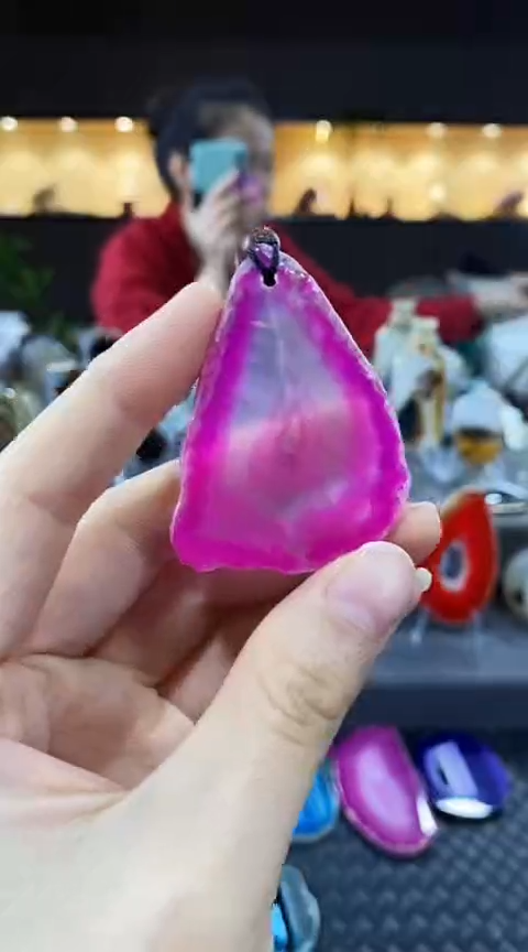 未镶嵌颈饰玛瑙/玉髓幸****享玛瑙