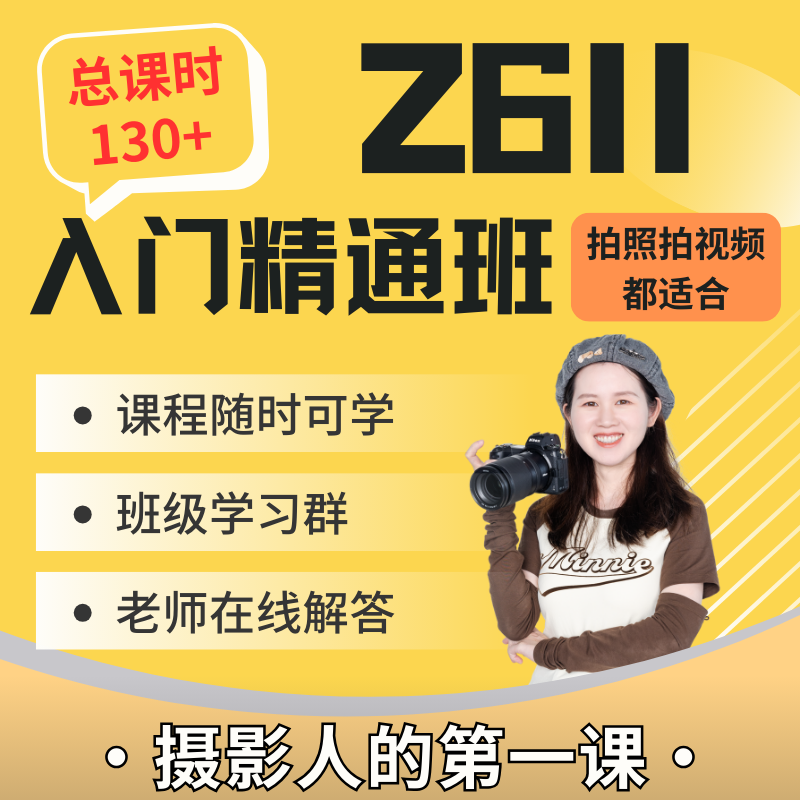 尼康Z6II入门精通班