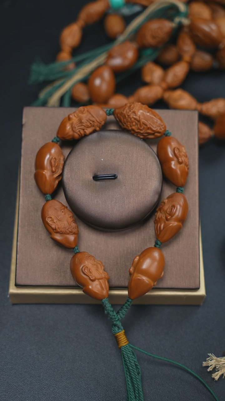 手串/手链橄榄核七星罗汉