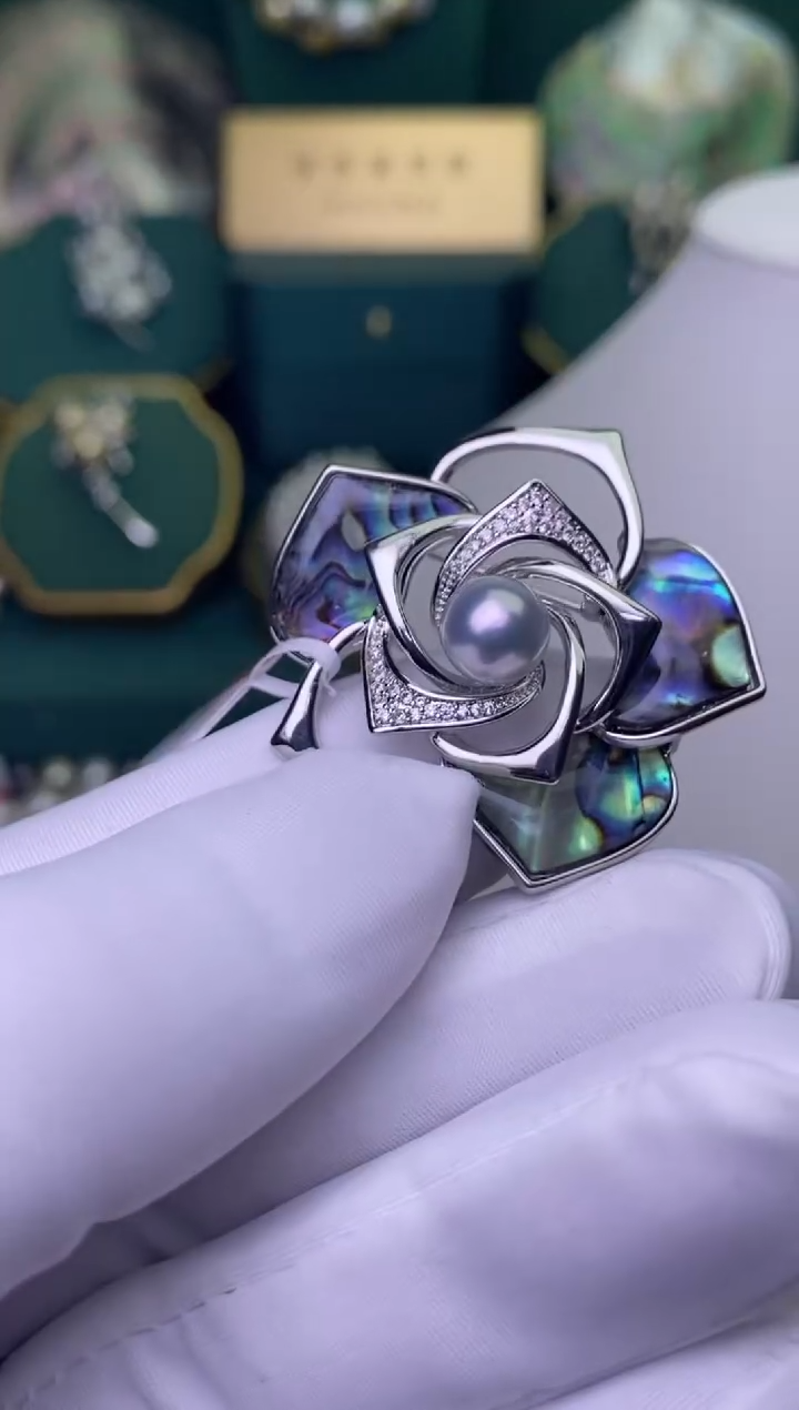 【闪购商品】海水珍珠胸饰未镶嵌8-9