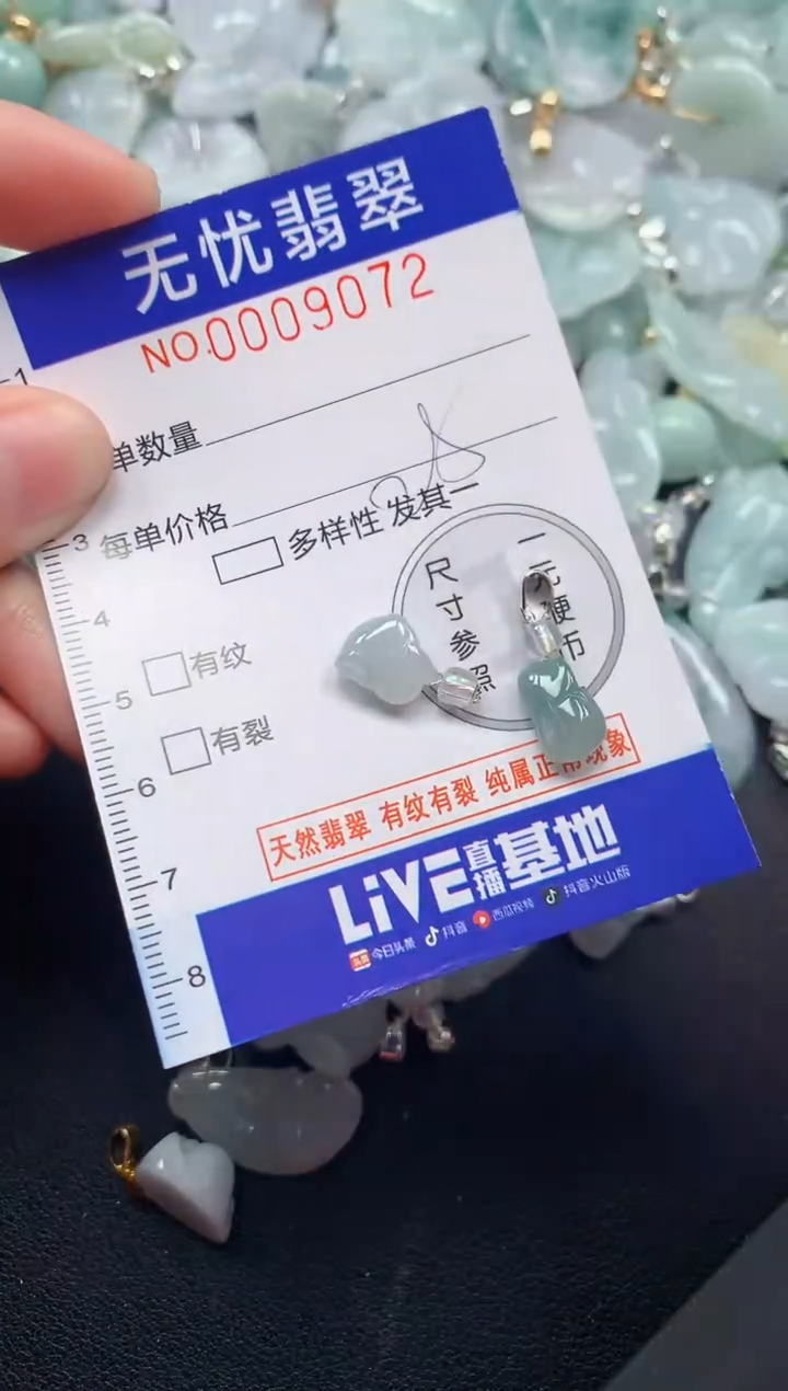 颈饰未镶嵌翡翠9072