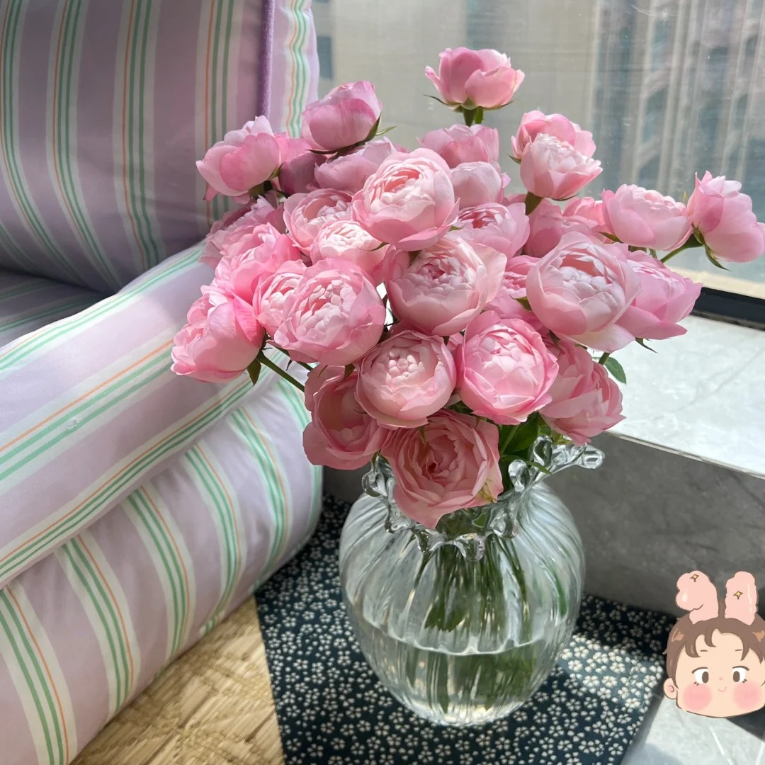 【源头优选】草莓杏仁饼多头玫瑰-任意2单升级快递发货后不支持退款