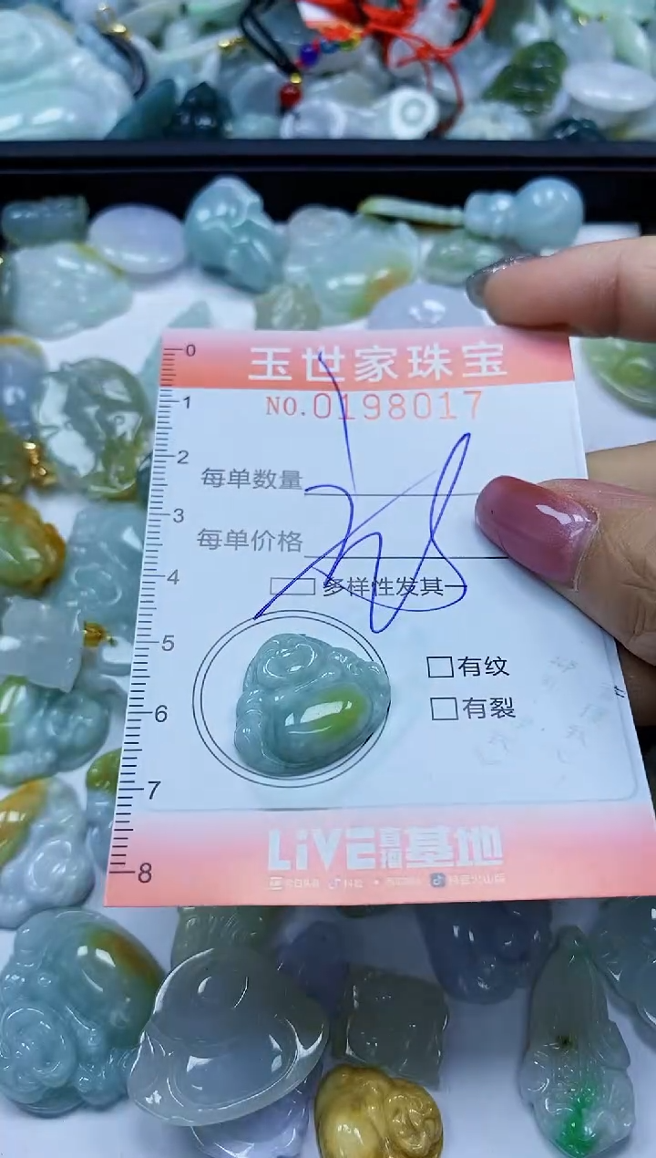 【闪购商品】翡翠颈饰未镶嵌闪购0198017多样性发其一