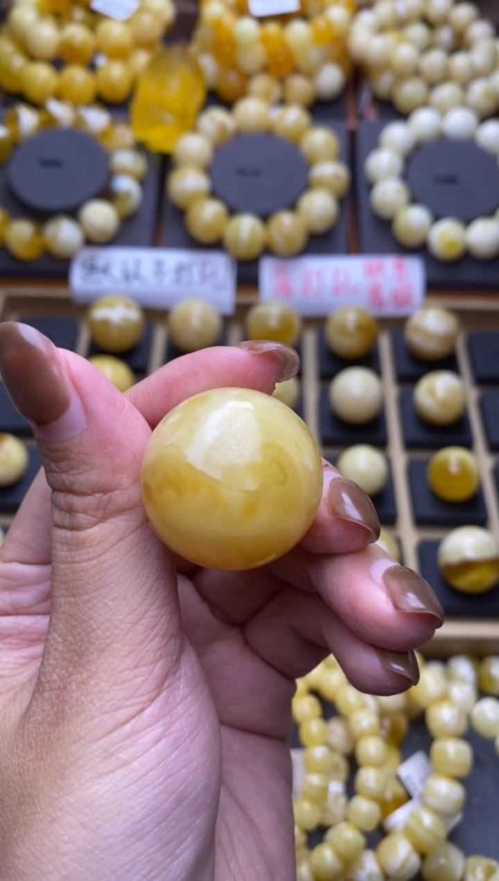 【闪购商品】琥珀裸石未镶嵌大小姐珠宝严选168