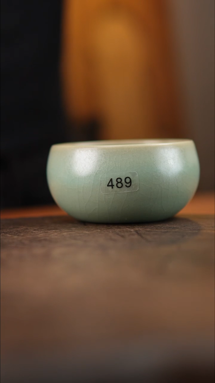 汝瓷 卧足禅定#489