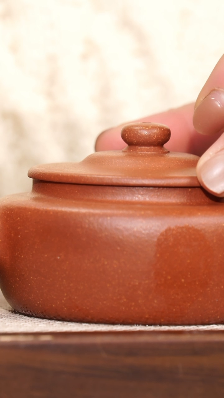 【闪购商品】紫砂茶壶红降坡旭茂170cc左右