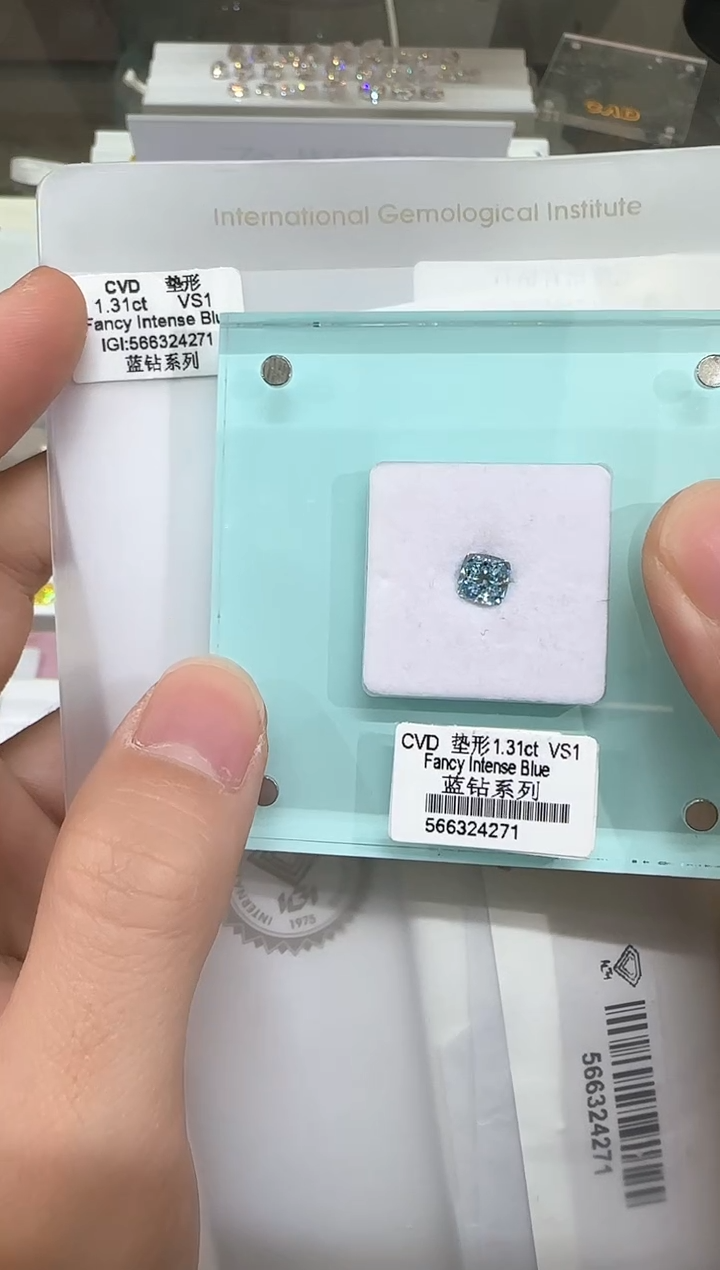 【闪购商品】实验室培育钻石未镶嵌@ 1.31ct 先鉴赏，再定制！