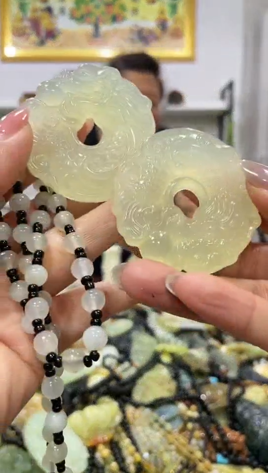 岫玉未镶嵌吊坠多样性发货其中发一件