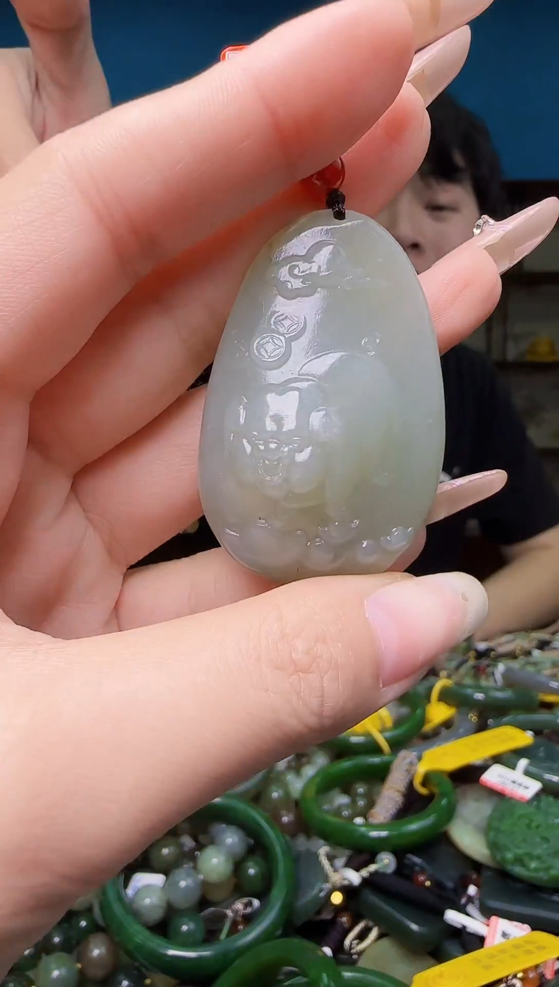 颈饰未镶嵌和田玉1