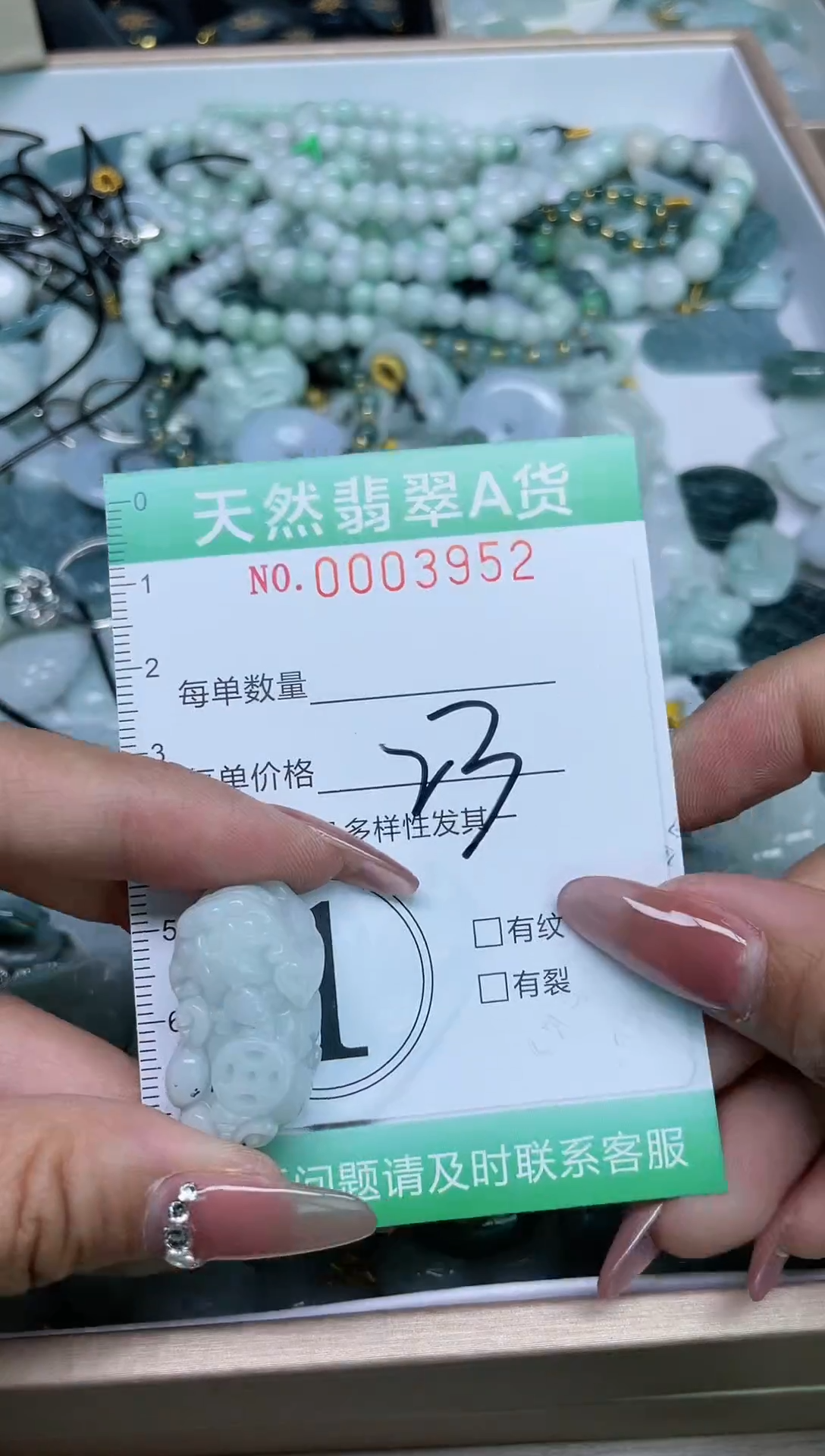 【闪购商品】翡翠颈饰未镶嵌我