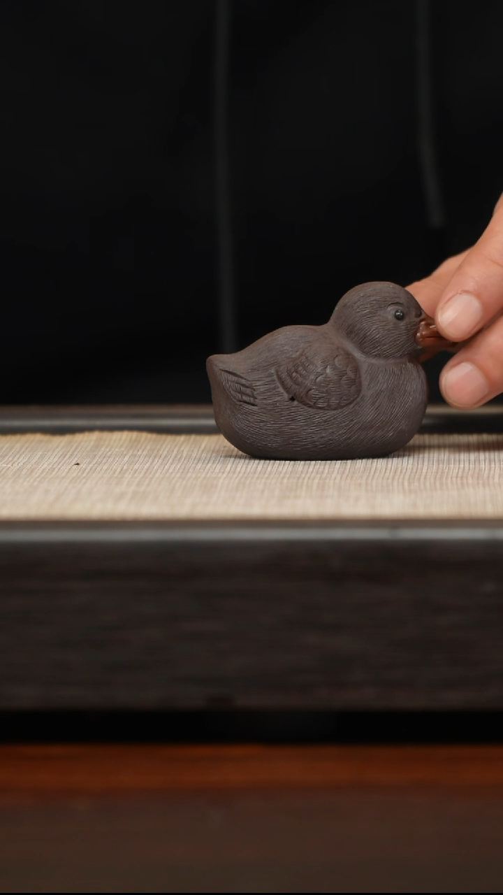 【闪购商品】紫砂茶壶紫泥鸳鸯