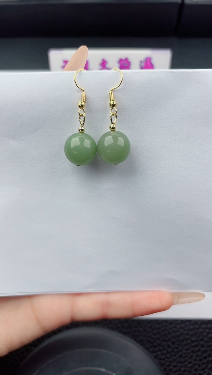 合金东陵石耳饰666嗨购微色差T