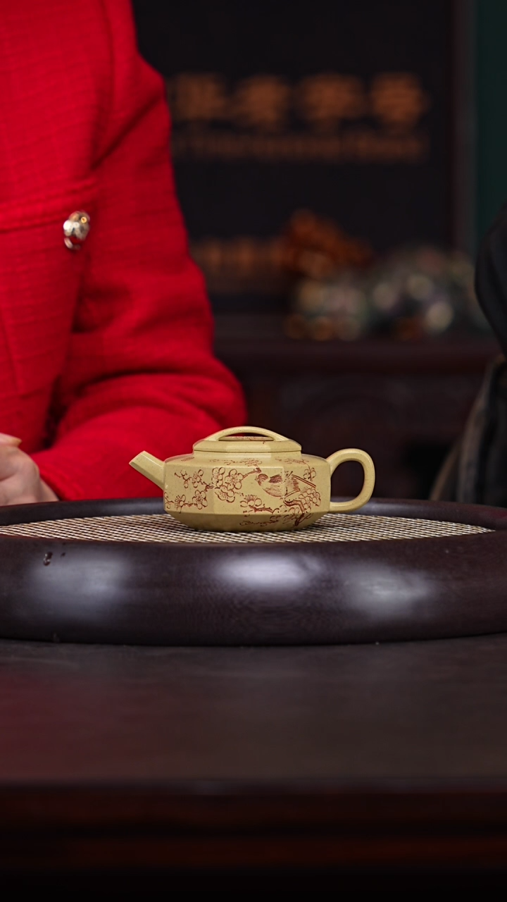 【闪购商品】紫砂茶壶张杏娟26-29 本山绿紫砂壶160c