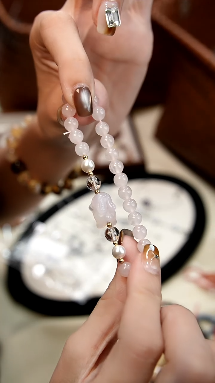 未镶嵌库克手串孤品手串-默认微瑕