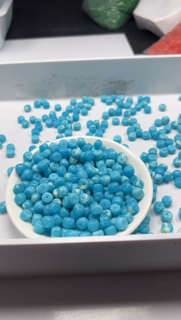 未镶嵌颈饰玛瑙/玉髓w2499海纹石直切老型8*6mm*10颗