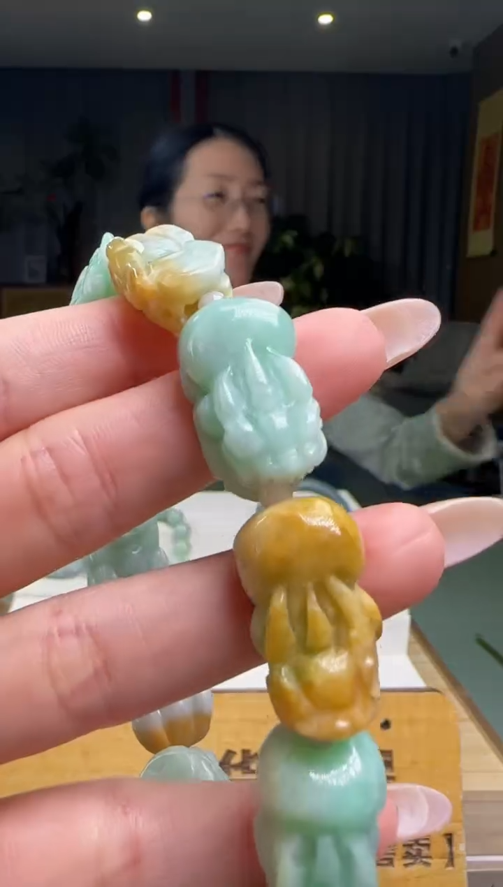 【闪购商品】翡翠手串未镶嵌YJ@@WS1WX28798