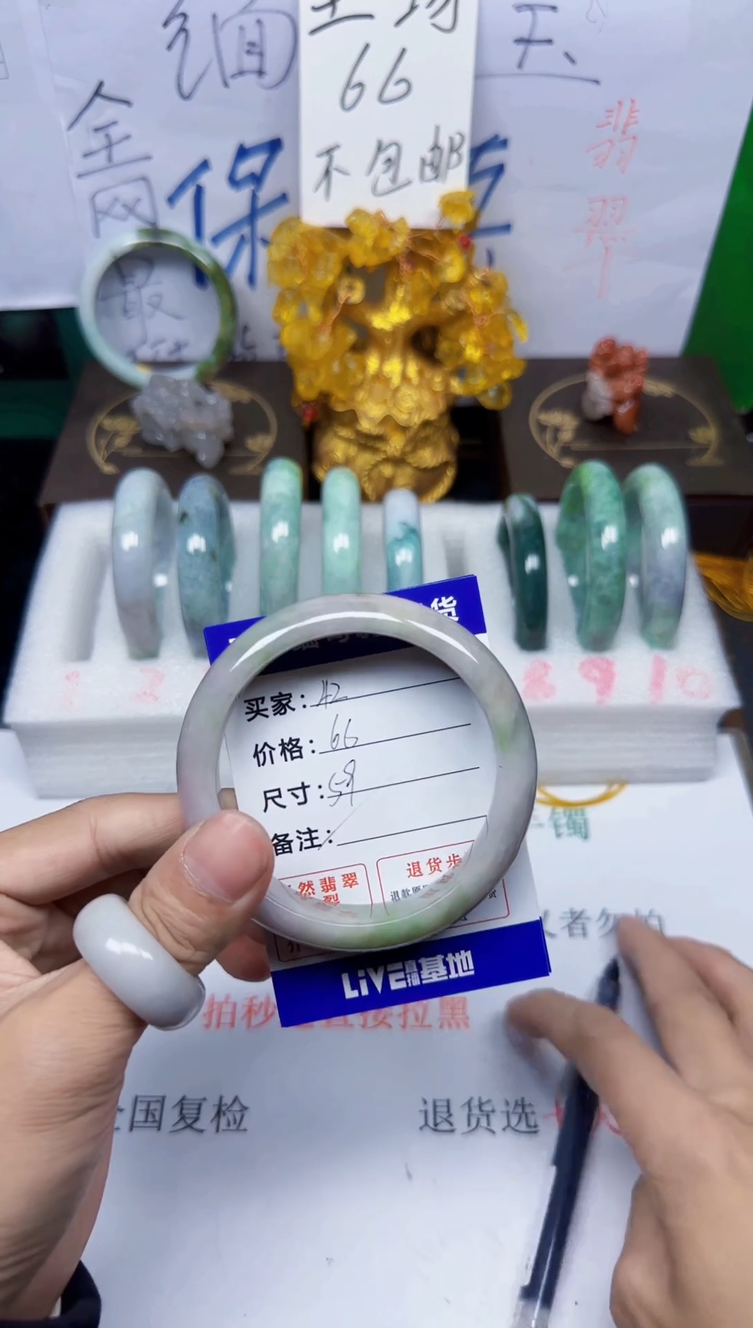 未镶嵌手镯翡翠42