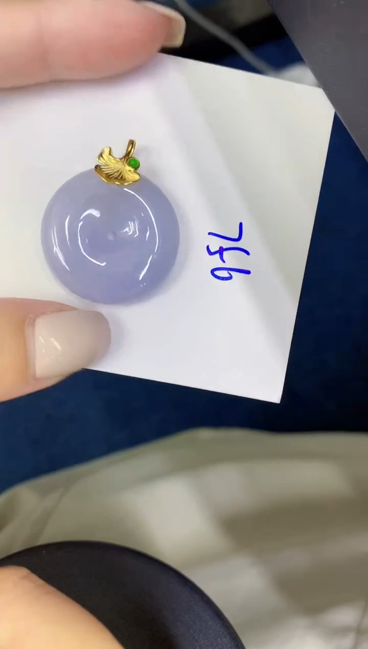 颈饰未镶嵌翡翠缅甸天然翡翠A货1
