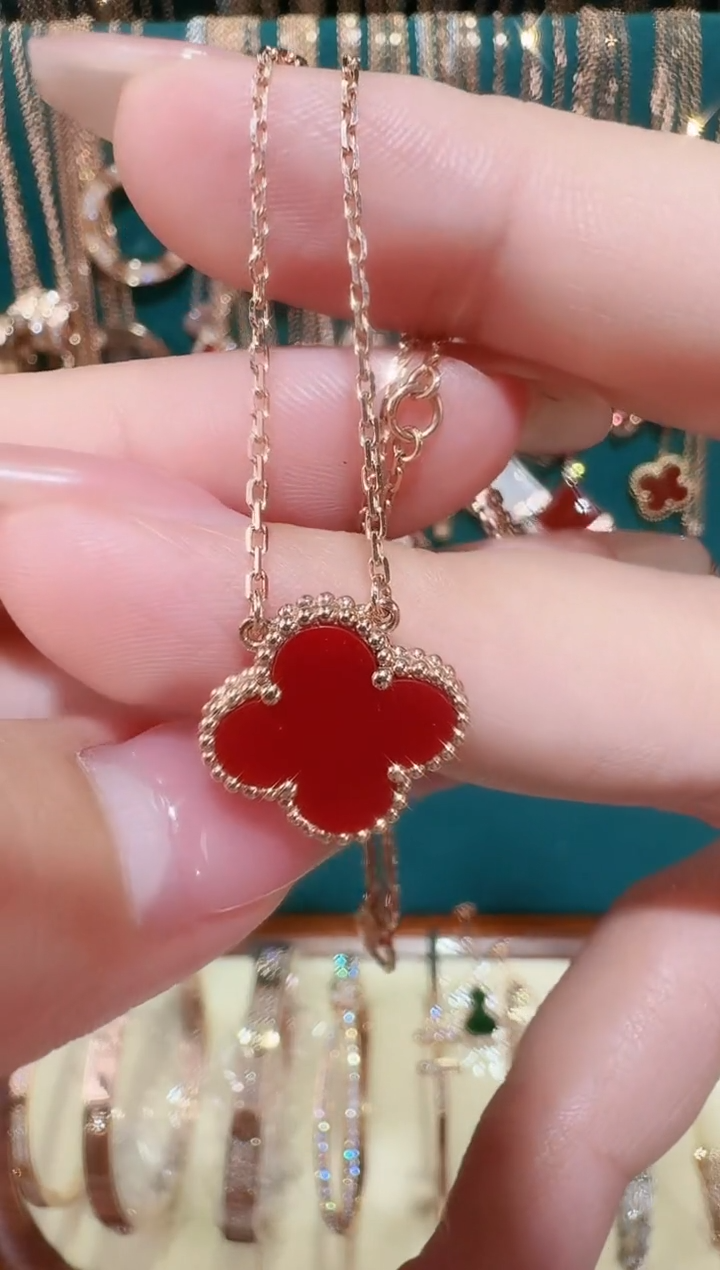 【闪购商品】玛瑙/玉髓套链18K金镶嵌套链