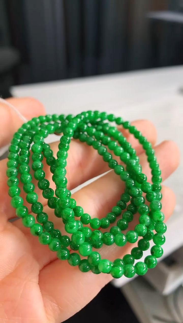 【闪购商品】翡翠颈饰未镶嵌珠串