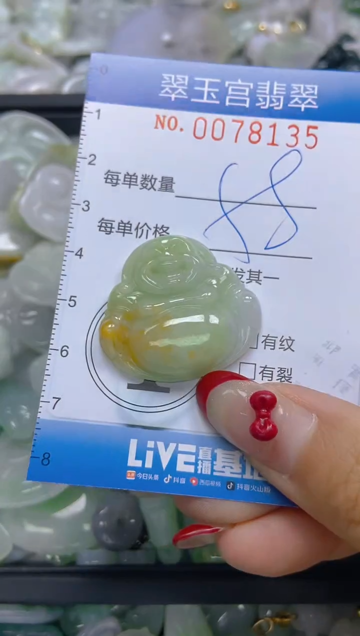 【闪购商品】翡翠颈饰未镶嵌闪购0078135