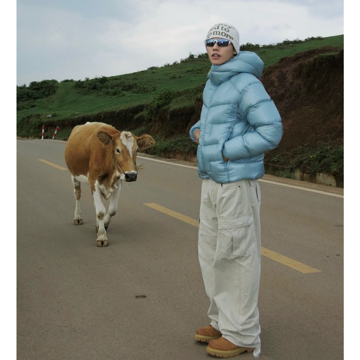 【赵一一】极寒系列！飞天白鹅绒高充绒量！户外雪山鹅绒服2069