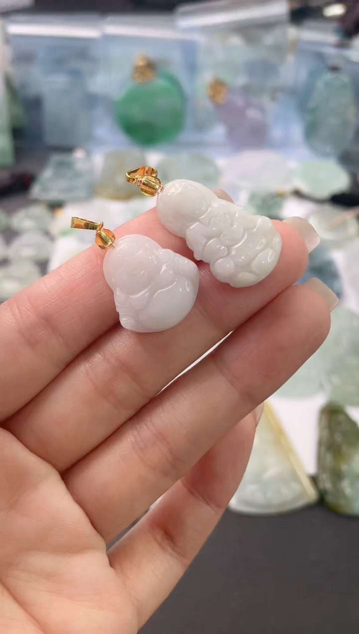 吊坠(不含链)未镶嵌翡翠多样性发其一