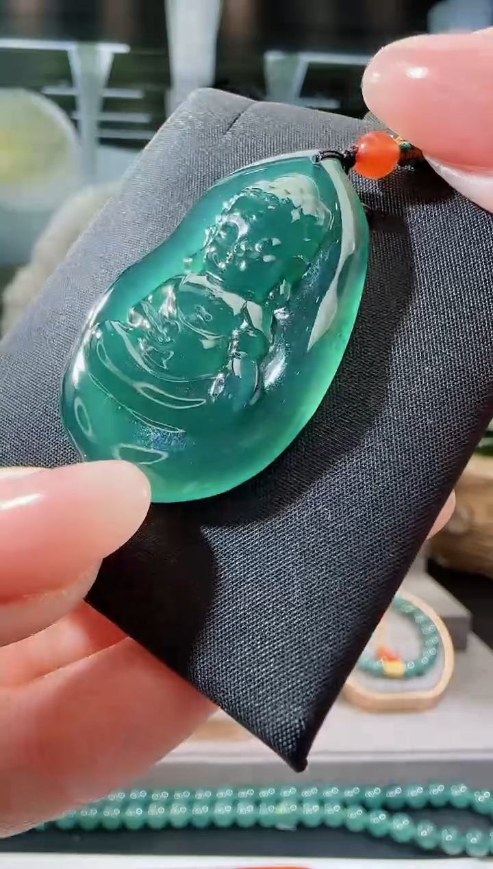 【闪购商品】翡翠吊坠(不含链)未镶嵌宝宝佛