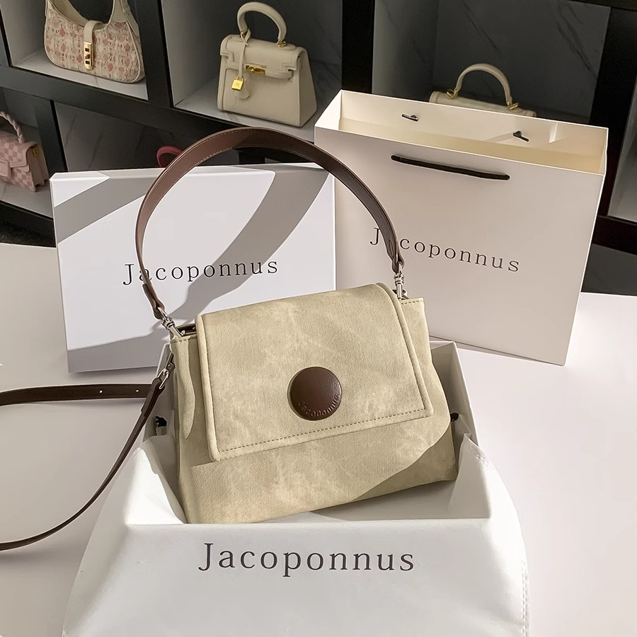 【HOMTOMIND】高级质感大容量雅丹百搭斜挎软皮托特单肩包大托特