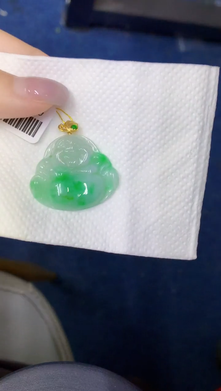 颈饰未镶嵌翡翠缅甸天然翡翠A货