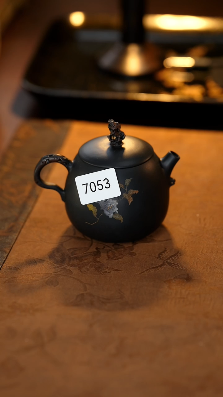 【闪购商品】雲梦茶器紫陶小壶7053