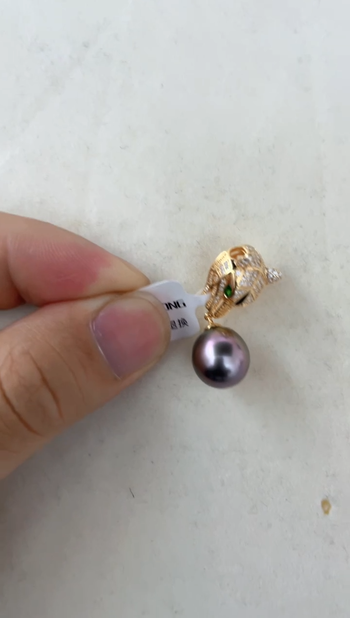 【闪购商品】海水珍珠颈饰银S925镶嵌吊坠