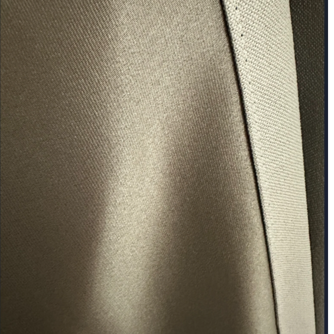 1号淡灰色高精密窗帘，简约又优雅