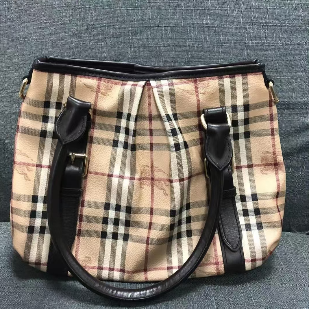 95新 BURBERRY/博柏利 安洁利 博柏利托特包