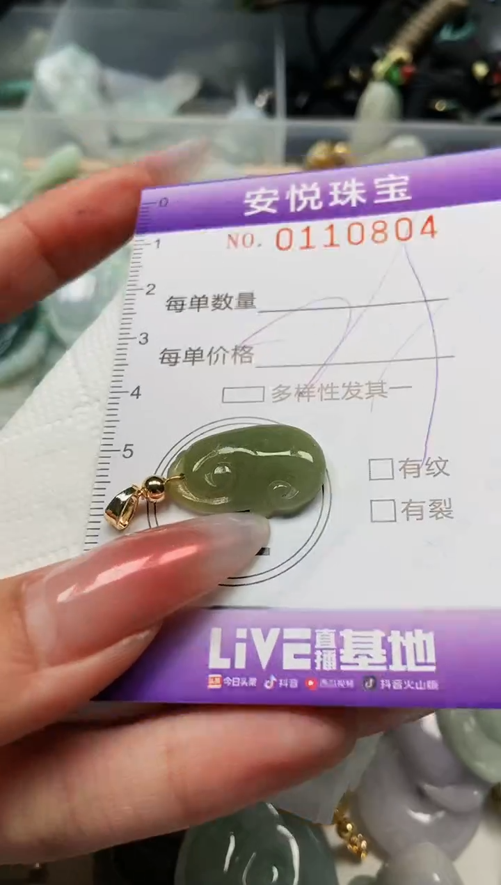 【闪购商品】翡翠颈饰未镶嵌闪购0110804