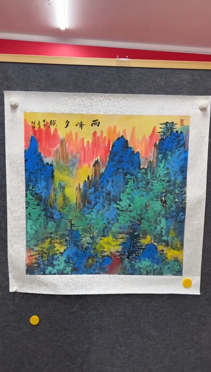 【闪购商品】绘画陈发源-国画-4平尺-金