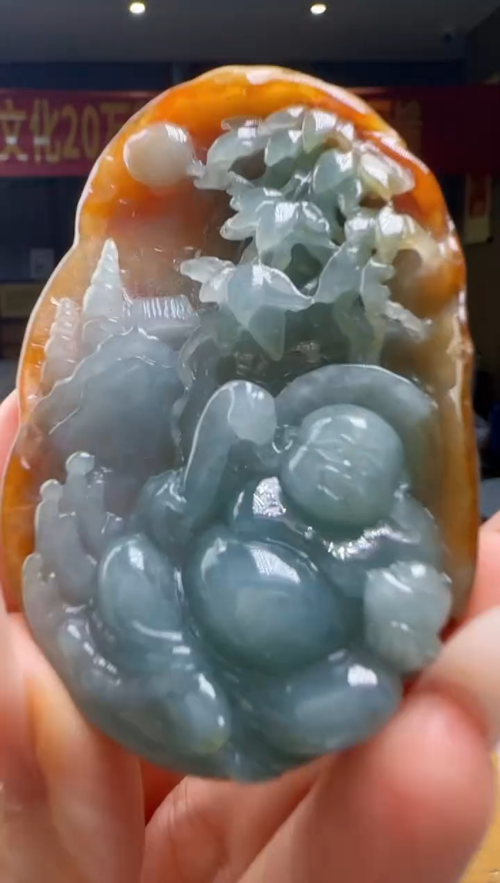 翡翠未镶嵌颈饰YJ@@WS1WX36905