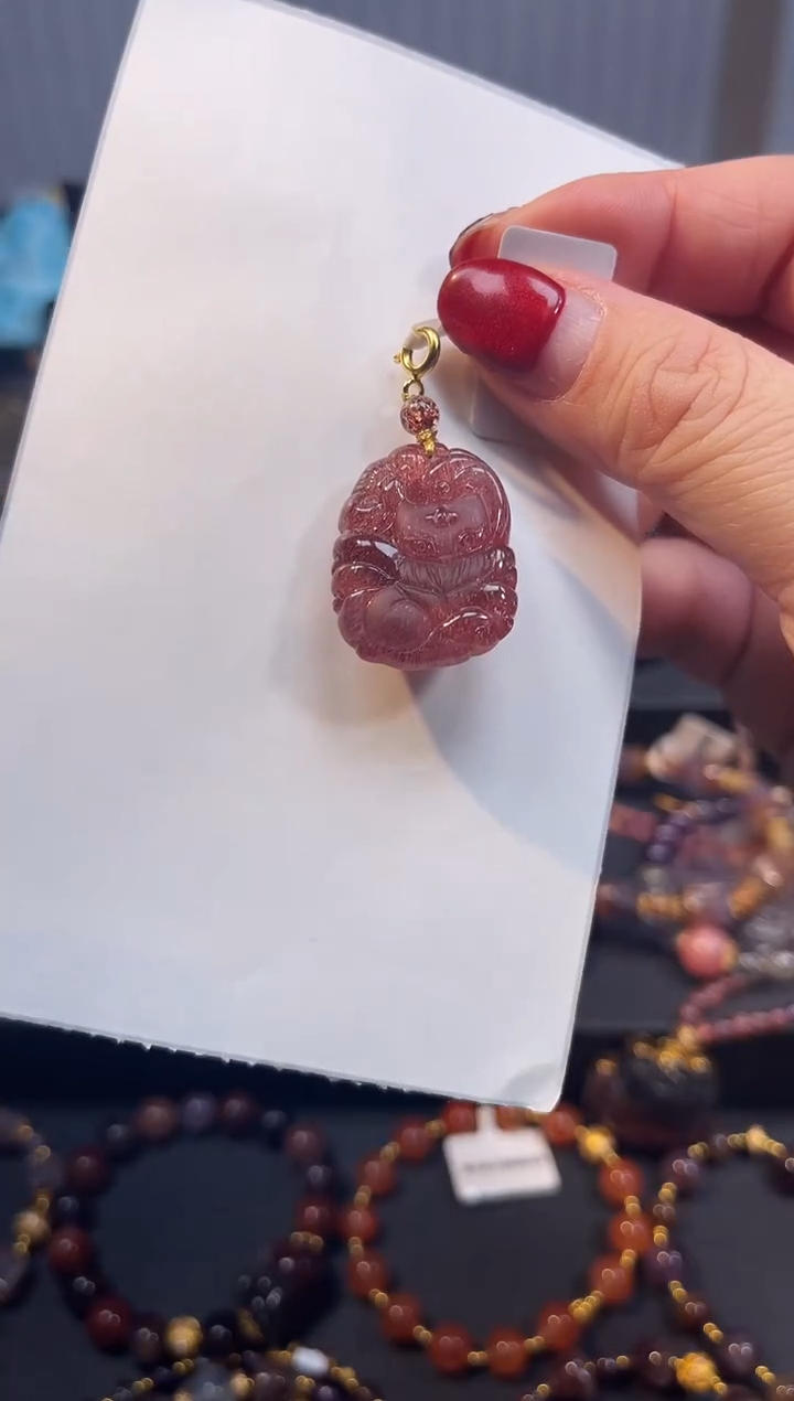 【闪购商品】水晶颈饰未镶嵌【百晶灵儿】天然定制款